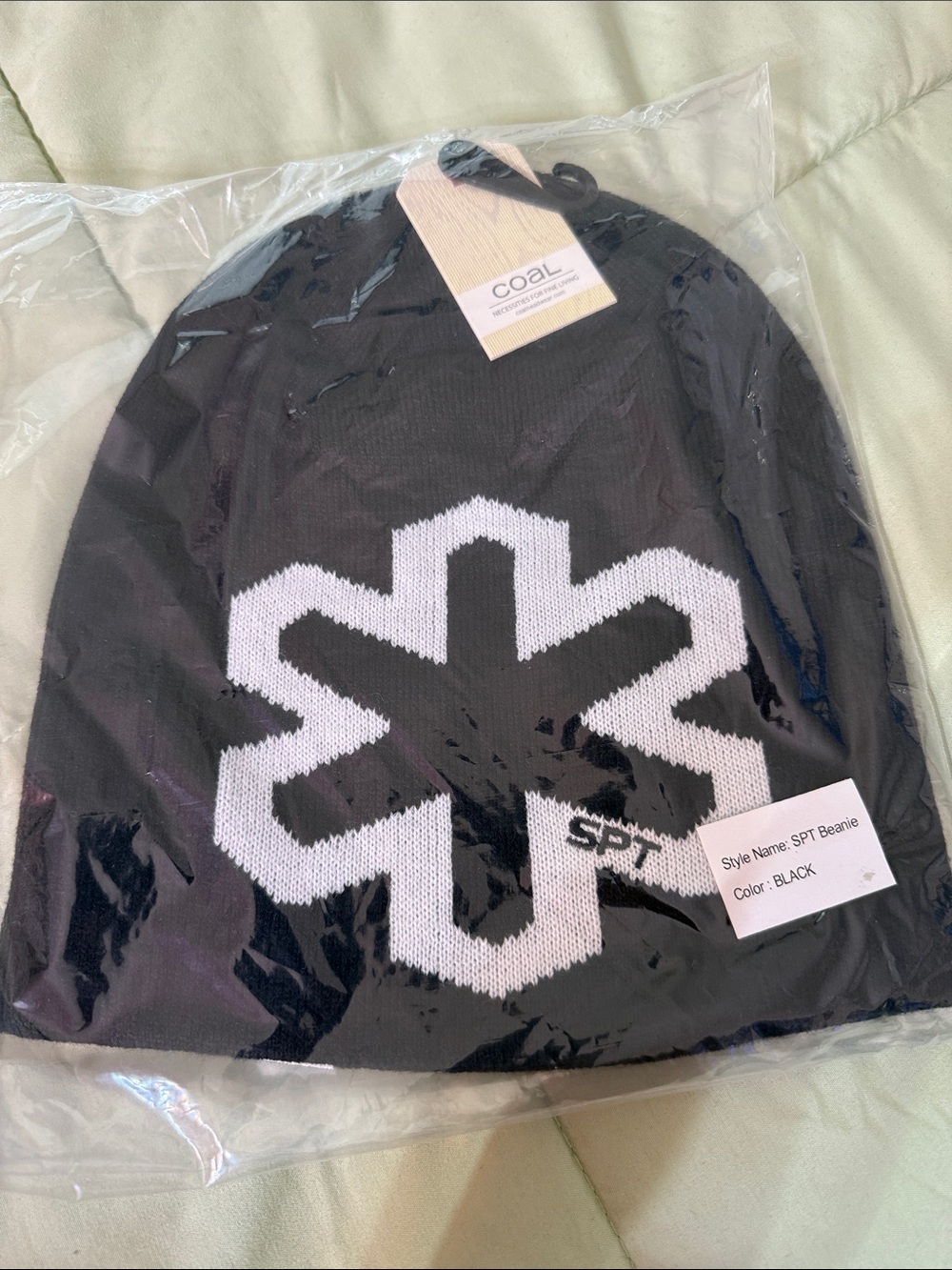 Brand New Coal SPT Black Knit Beanie
